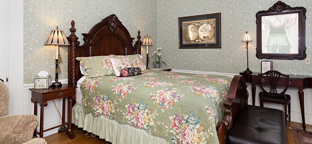 Here is The Duke bed. You'll be spending plenty of time here as you relax in your Dover NH hotel room.