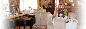 Here is the tea room in our Dover NH hotel