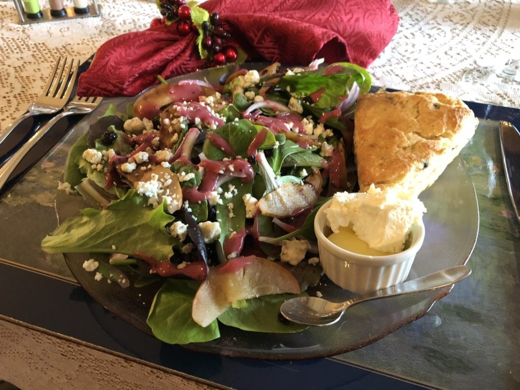 Restaurants in Dover NH | Grilled Pear Salad